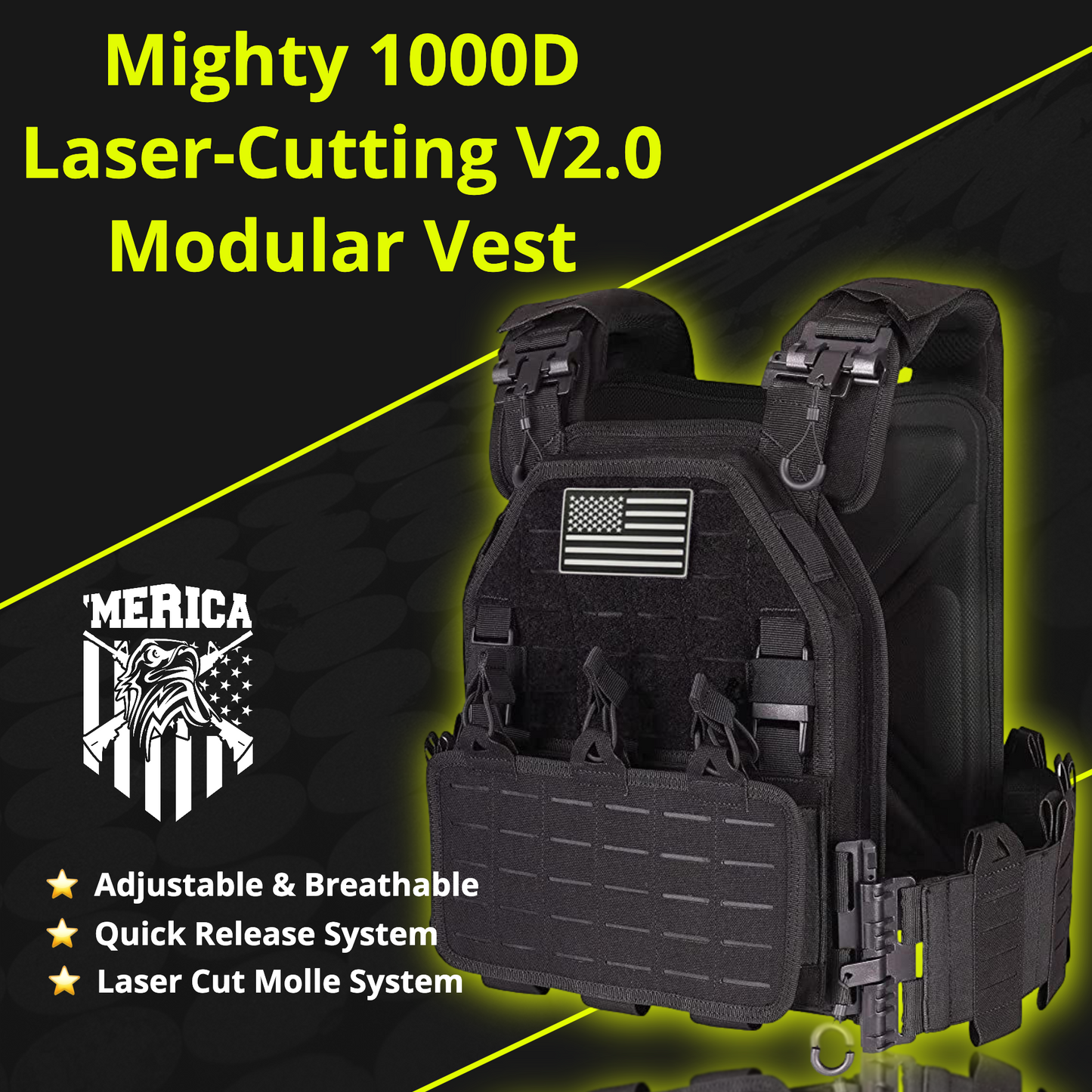 [Mighty Bundle] 2 x Level IV Plates + FREE Mighty 1000D Laser-Cutting V2.0