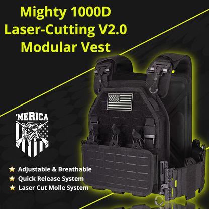 [Mighty Bundle] 2 x Level IV Plates + FREE Mighty 1000D Laser-Cutting V2.0