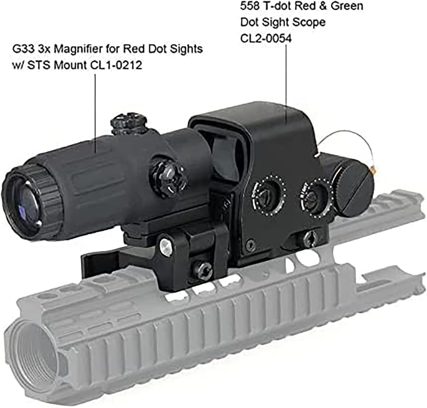 558 & G33 Hybrid Sight