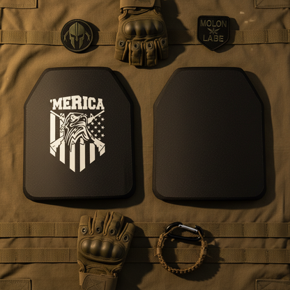 Flat lay with gear