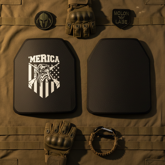 Flat lay with gear