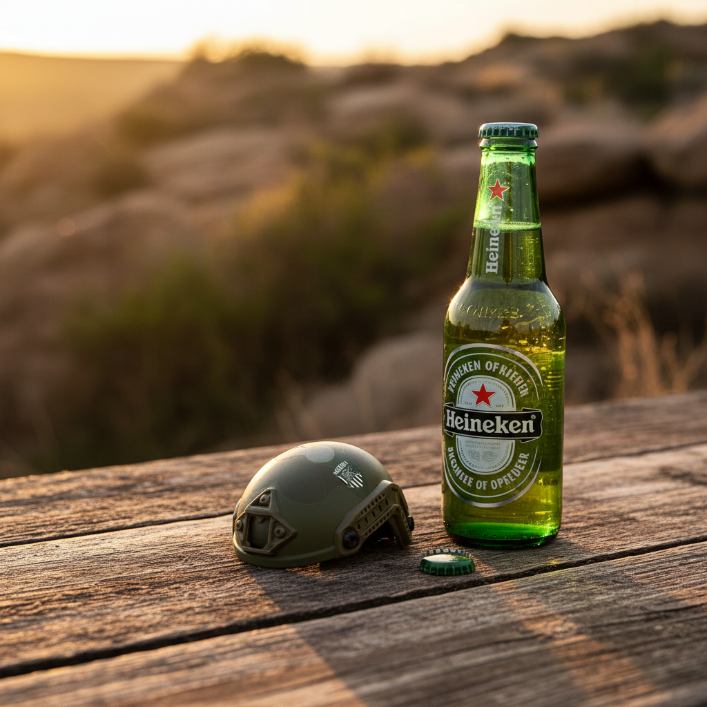 Tactical Helmet Beer Opener