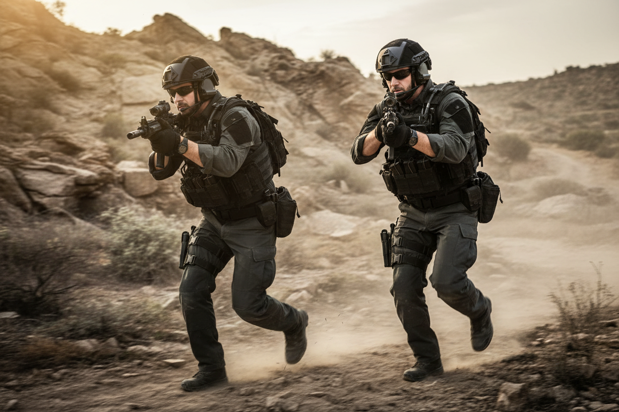 Two operators in action