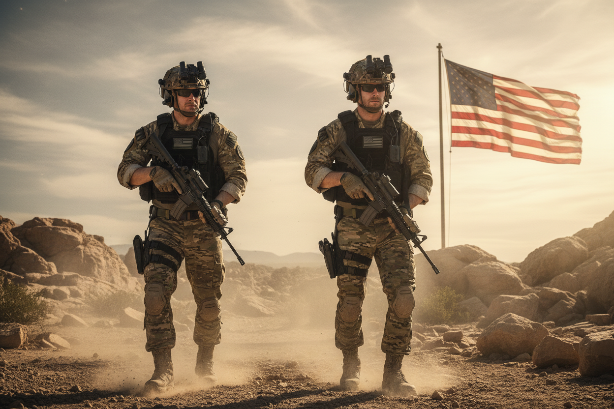 Two operators in desert